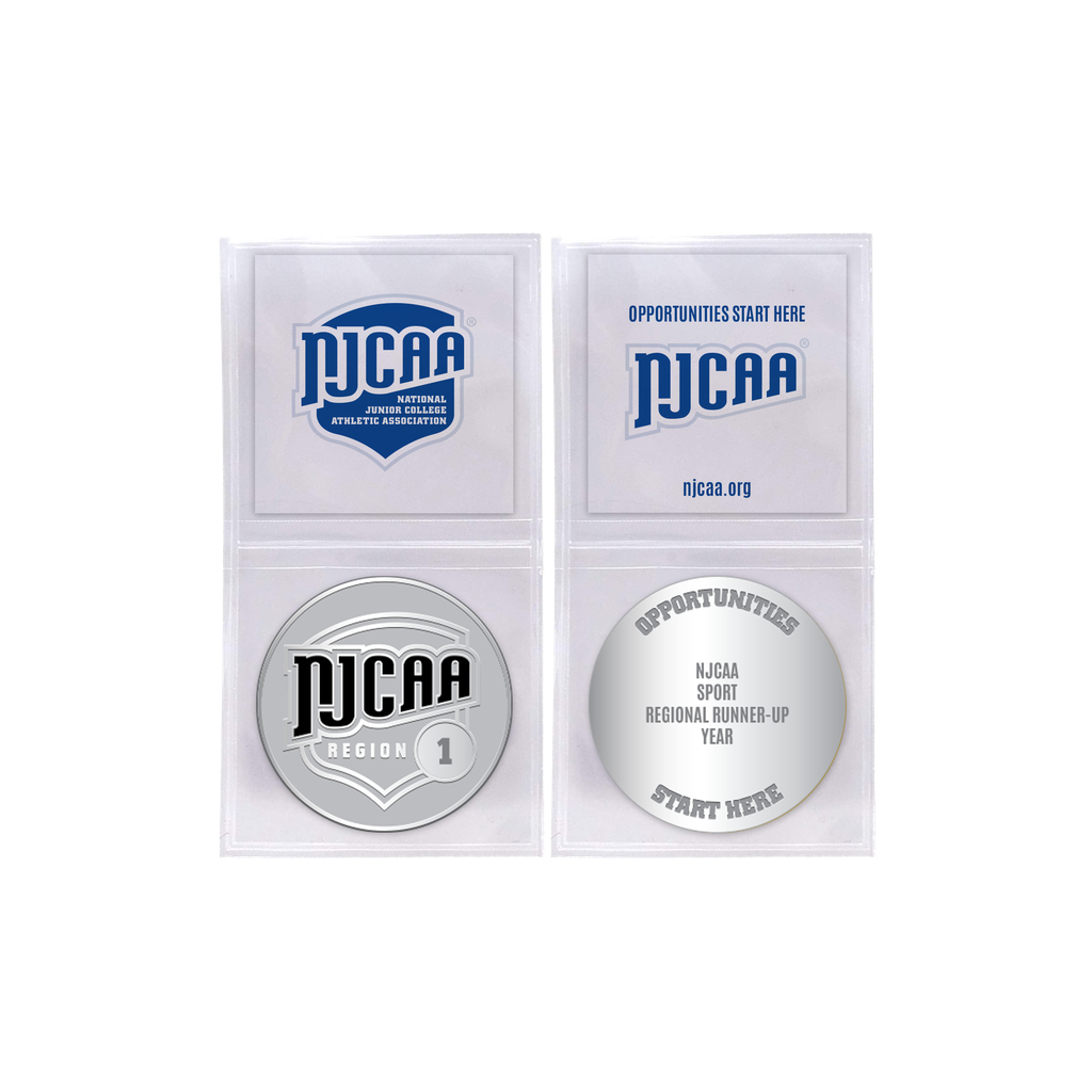 NJCR-1P Regional Medal (Flip Pouch) Silver